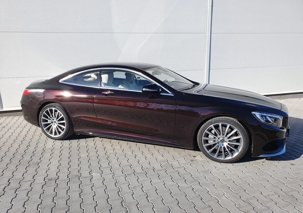 Mercedes-Benz Klasa S cena 405000 przebieg: 35000, rok produkcji 2017 z Ogrodzieniec małe 232